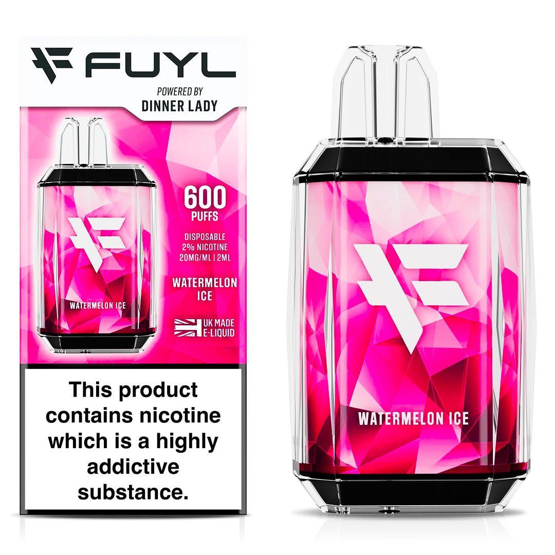 Watermelon Ice Disposable Vape By Fuyl Fuyl by Dinner Lady
