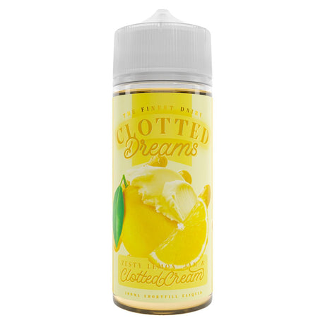 Zesty Lemon Jam & Clotted Cream 100ml Shortfill By Clotted Dreams Clotted Dreams