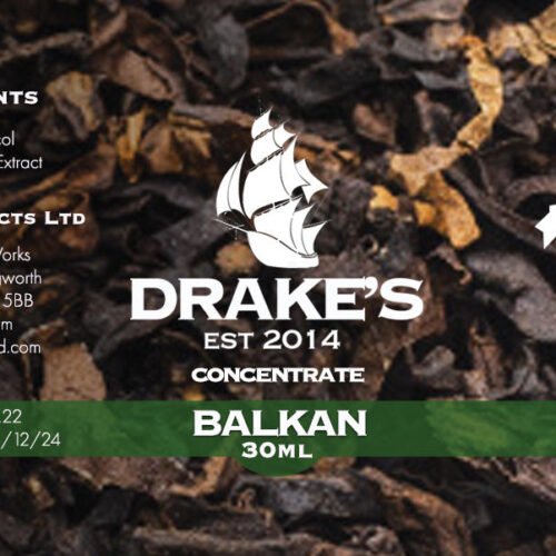 30ml-Balkan Balkan Blend Concentrate Drake's E-Liquid
