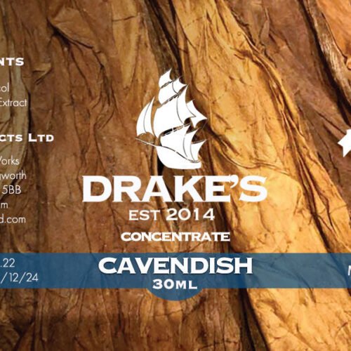 Cavendish Blend Concentrate Drake's E-Liquid