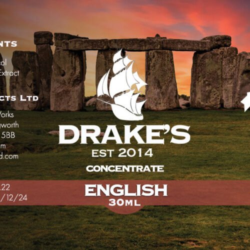 English Blend Concentrate Drake's E-Liquid