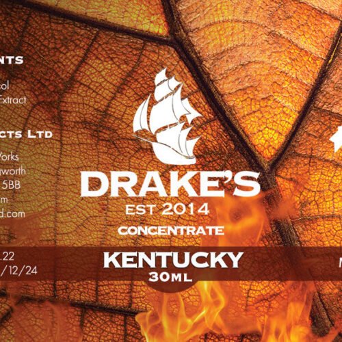 30ml-Kentucky FC Kentucky Concentrate Drake's E-Liquid