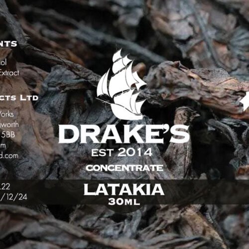 Latakia Tobacco Concentrate Drake's E-Liquid