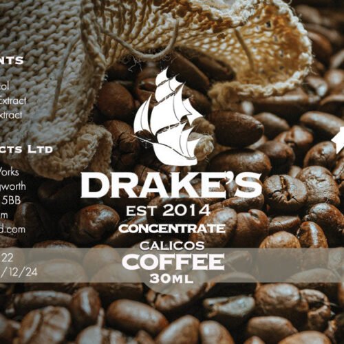 Calico's Coffee Concentrate Drake's E-Liquid