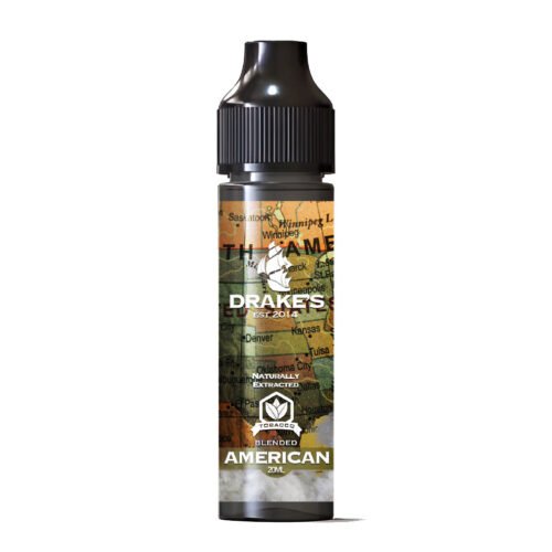 Drakes-American-Blend-Eliquid American Tobacco Blend E-Liquid Drake's E-Liquid