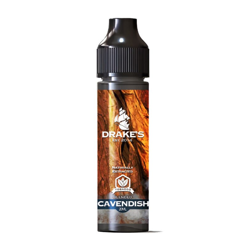 Drakes-Cavendish-Tobacco-Longfill Cavendish NET Tobacco Longfill 20ml/60ml Drake's E-Liquid