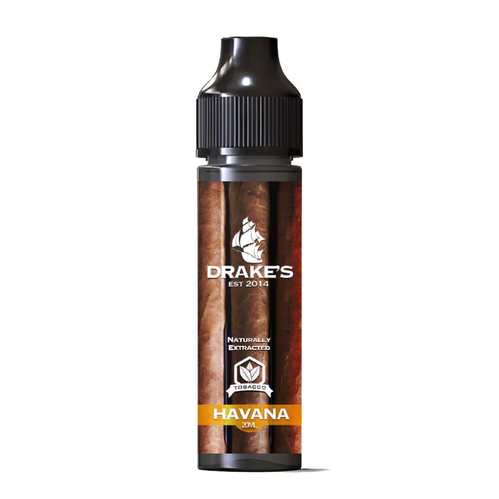 Drakes-Cuban-Havana-Cigar-Longfill Havana Cigar NET Tobacco Drake's Longfill - 20ml/60ml Drake's E-Liquid
