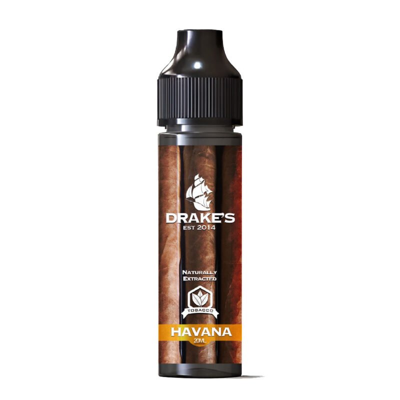 Drakes-Cuban-Havana-Cigar-Longfill Havana Cigar NET Tobacco Drake's Longfill - 20ml/60ml Drake's E-Liquid