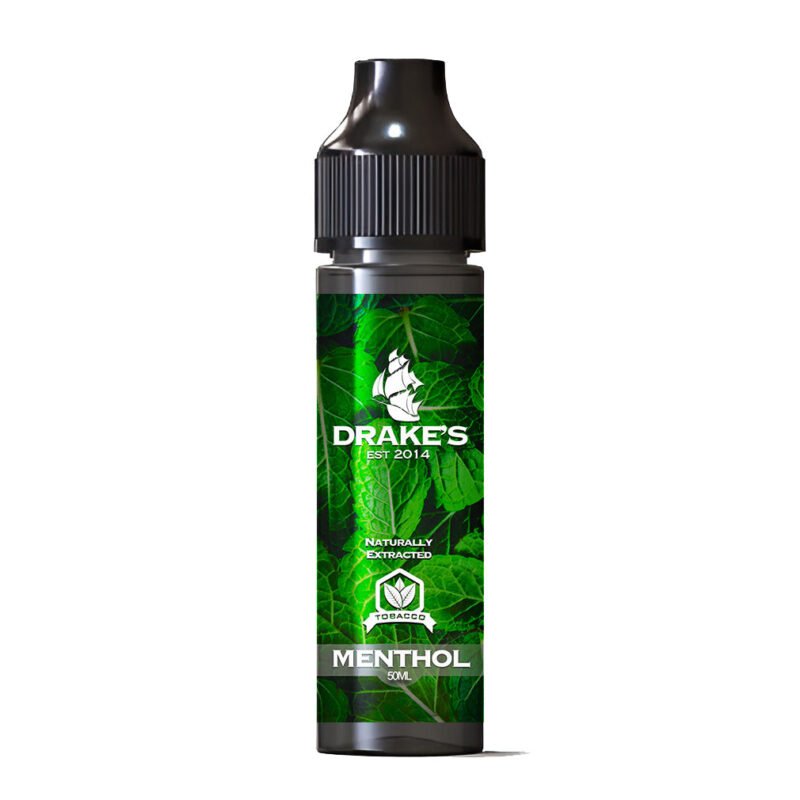 Drakes-Menthol-Tobacco-eliquid Menthol Virginia Tobacco E-liquid Drake's E-Liquid