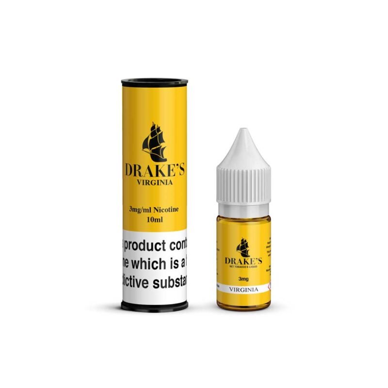 Drakes-Virginia-Tobacco-E-liquid-10ml-2-1 Virginia Tobacco E-Liquid 10ml Drake's E-Liquid