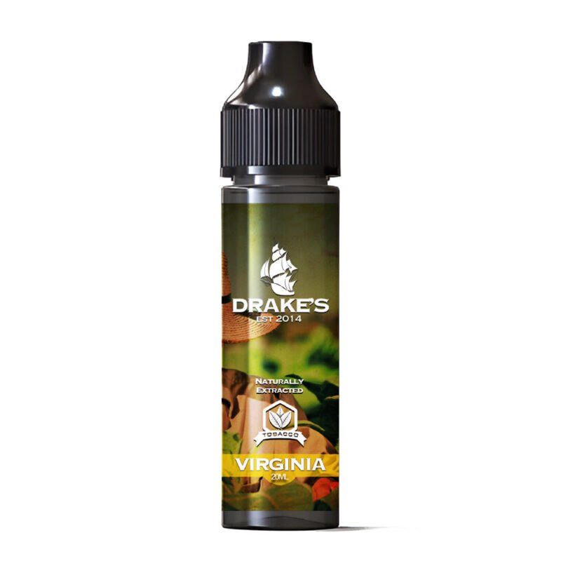 Drakes-Virginia-tobacco-eliquid-1-2 Virginia Tobacco E Liquid 50ml Drake's E-Liquid