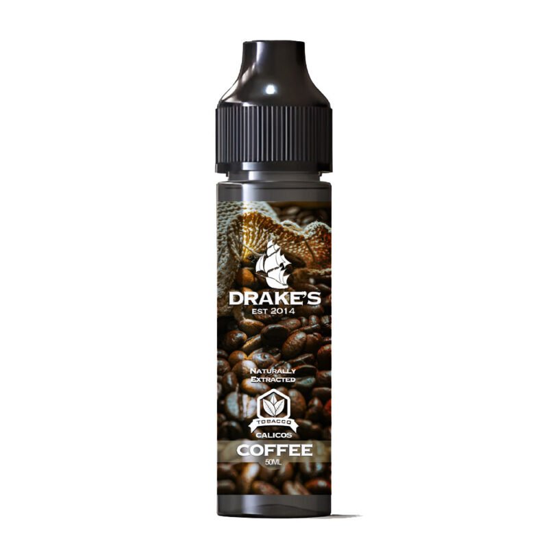 Drakes-coffee-tobacco-eliquid Calico's Coffee Tobacco E-liquid Drake's E-Liquid