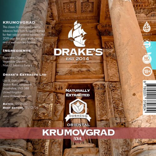 Krumovgrad Oriental Tobacco E-Liquid Drake's E-Liquid