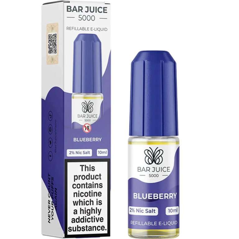 Blueberry with Bar Juice 5000's Nic Salt E-liquid