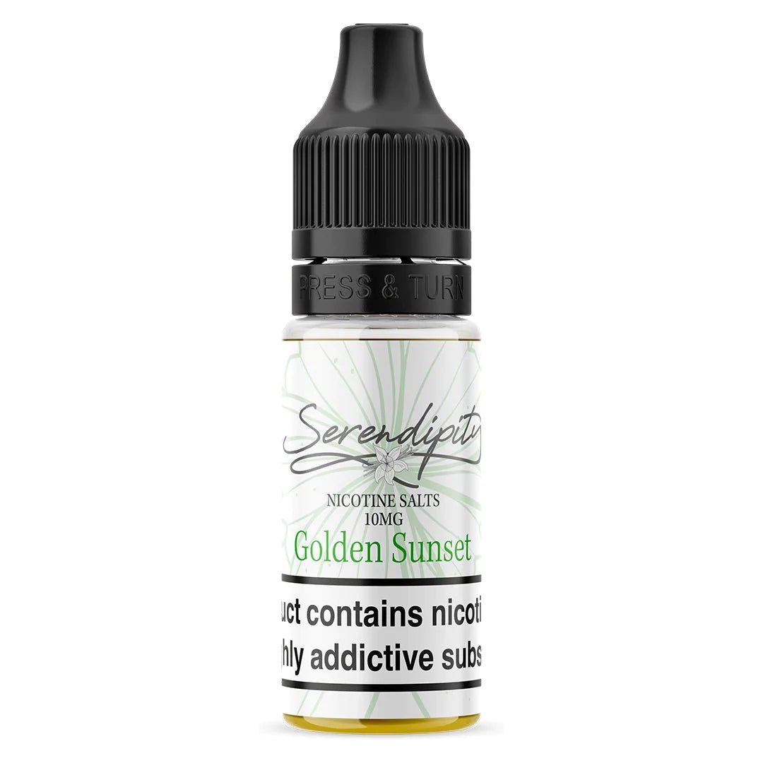 Golden Sunset 10ml Nic Salt E-liquid By Wick Liquor Serendipity