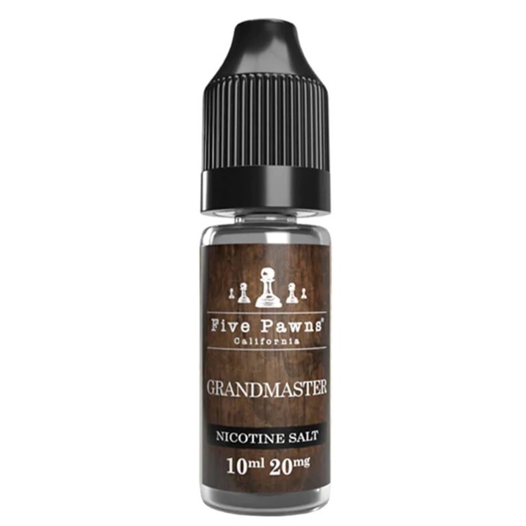Grandmaster 10ml Nic Salt by Five Pawns